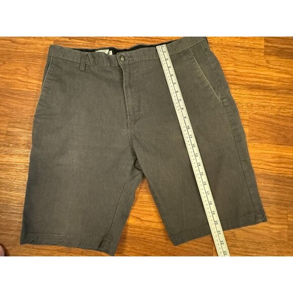 Volcom Men's Grey and Black Shorts - Picture 3 of 5